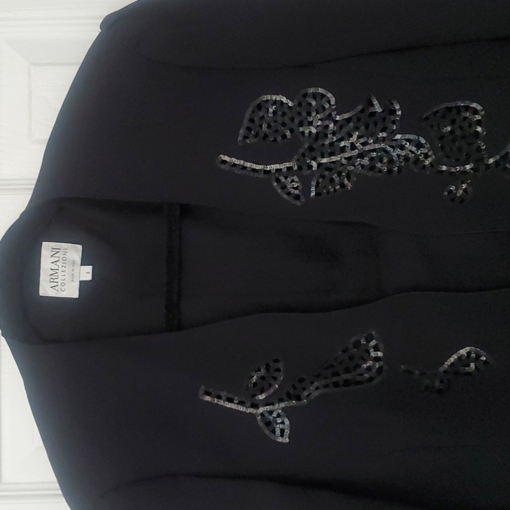 Armani beautiful cropped evening jacket